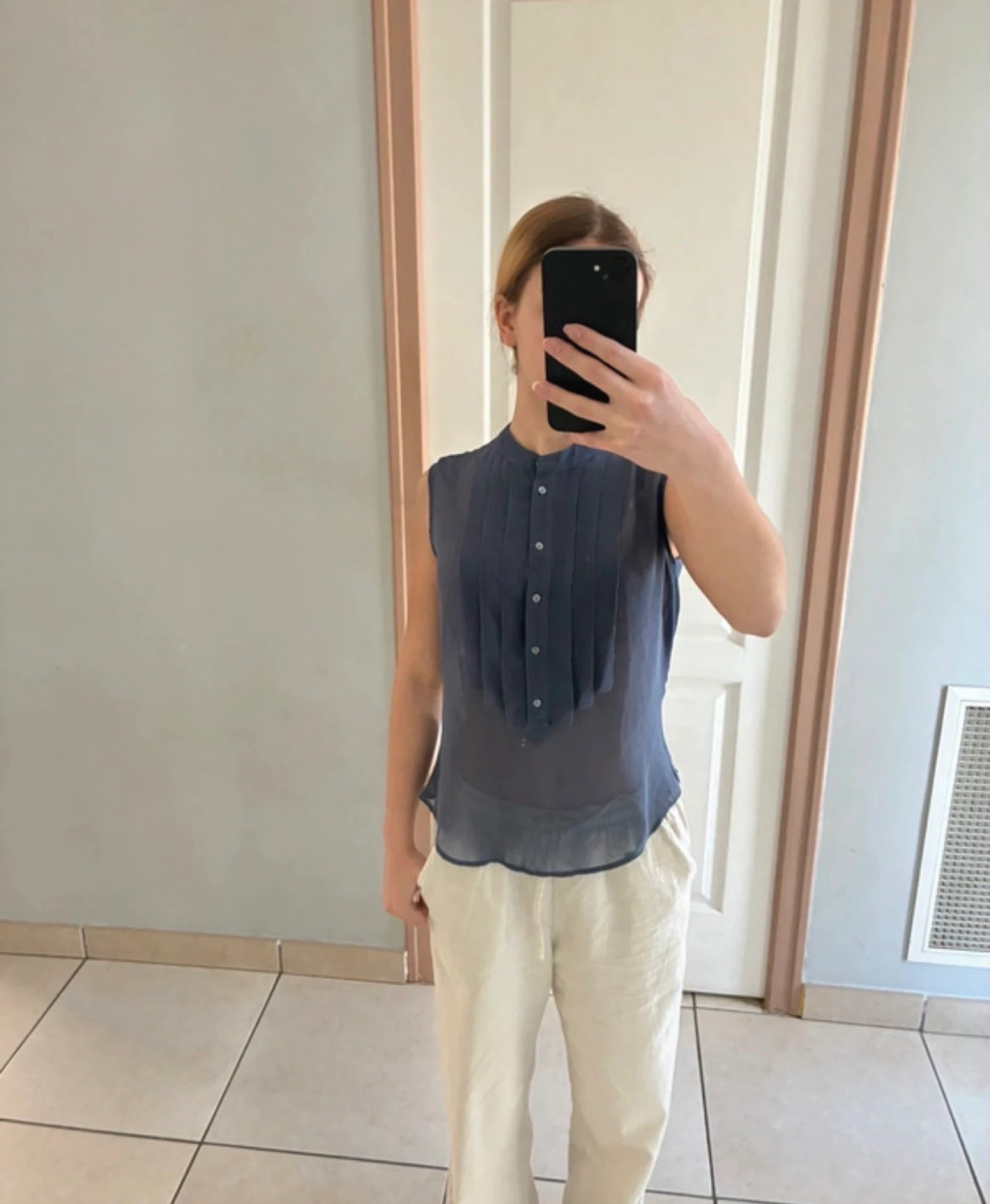 Blouse transparente femme XS